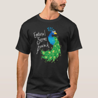 Camiseta Peacock de Suporte Emocional