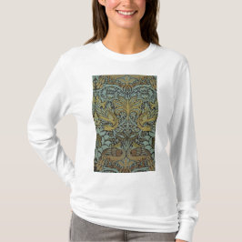 Camiseta Peacock e Dragon (por William Morris)