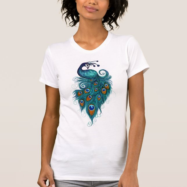 Camiseta Peacock Feenas Art (Frente)
