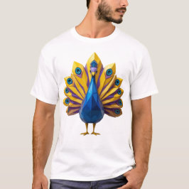 Camiseta Peacock Geométrica