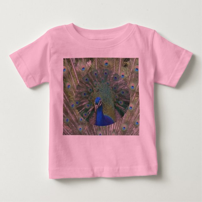 Camiseta Peacock Ruffle Bird Tee (Frente)