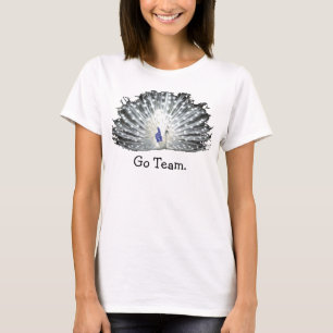Camiseta Peacock Wedding Bride