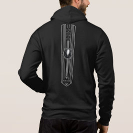CAMISETA PEAFDOVE® SILVER EGG ZIP HOODIE — I AM A MAN