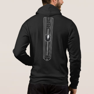 CAMISETA PEAFDOVE® SILVER EGG ZIP HOODIE — I AM A MAN