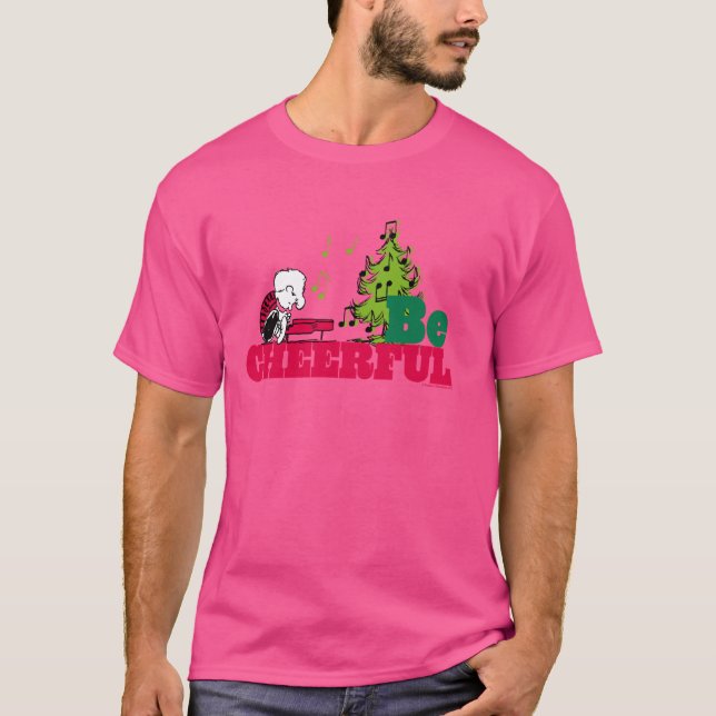 Camiseta Peanuheira De Natal Seja Feliz (Frente)