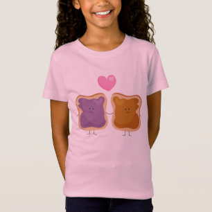 Camiseta Peanut Butter e Jelly Love