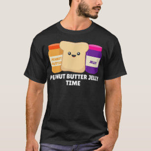 Camiseta Peanut Butter Jelly Time Bff Love Match Perfect151