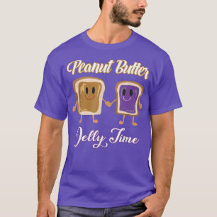 Camiseta Peanut Butter Jelly Time Bff Love Match Perfect268