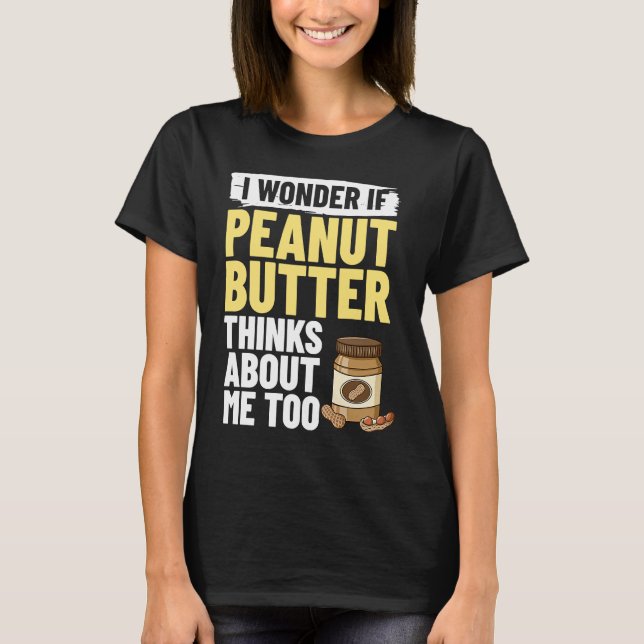 Camiseta Peanut Butter Nut Peanut Recipes Biscuit (Frente)