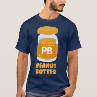 Camiseta Peanut Butter PB  J Jelly Twins Couples Best