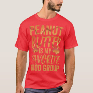 Camiseta Peanut Doce Manteiga Comida Engraçada Engraçados L