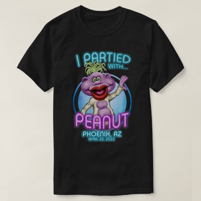 Camiseta Peanut Phoeni, AZ (2022)  (Frente do Design)