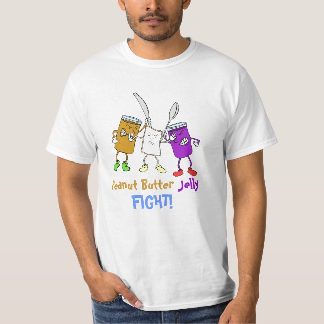 Camiseta PeanutButterJellyFight (Frente)