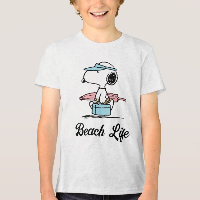 Camiseta PEANUTS | Beach Bum Snoopy (Frente)