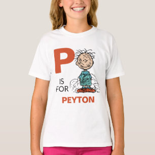 Camiseta PEANUTS   Caneta Personalizada