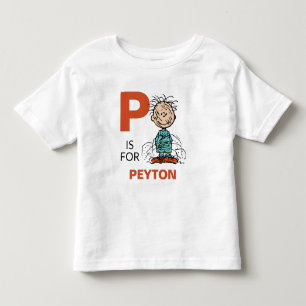 Camiseta PEANUTS Caneta Personalizada