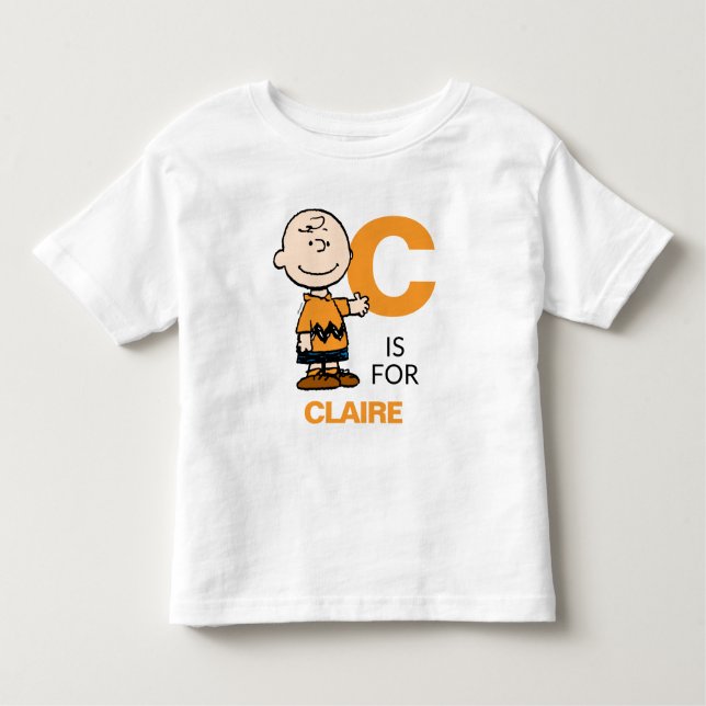 Camiseta PEANUTS | Charlie Brown personalizado (Frente)