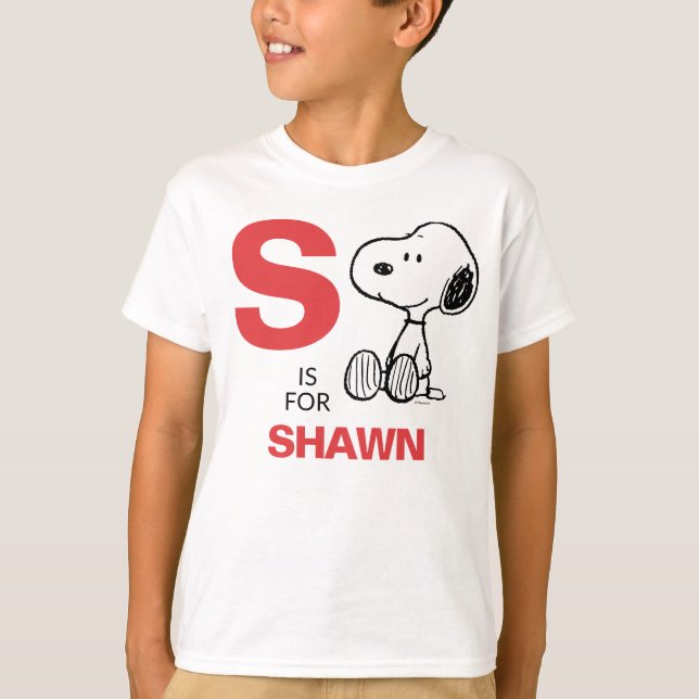 Camiseta PEANUTS | Esnoopia Personalizada (Frente)