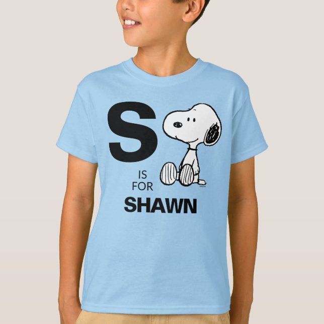 Camiseta PEANUTS | Esnoopia Personalizada (Frente)