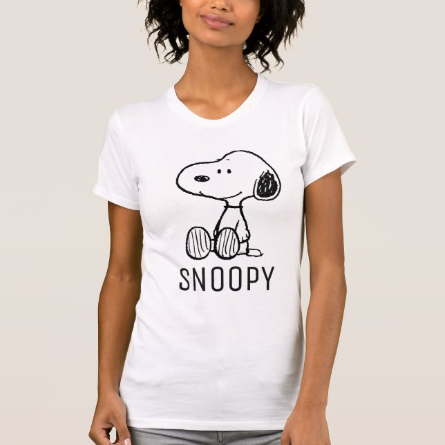 Camiseta PEANUTS | Esnoopia sobre Histórias em quadrinhos b (Frente)