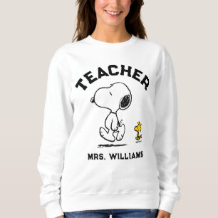 Camiseta Peanuts Est. 1950   Professor de Snoopy & Woodstoc