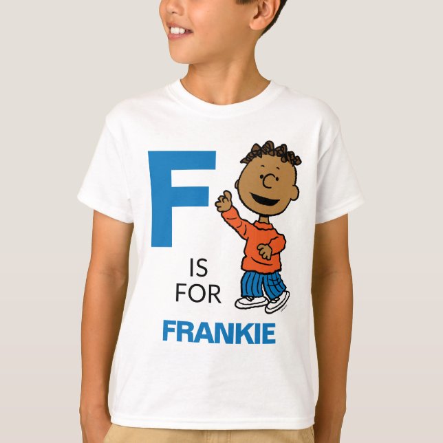 Camiseta PEANUTS | Franklin personalizado (Frente)