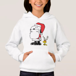 Camiseta Peanuts Holiday Snoopy Woodstock Antler