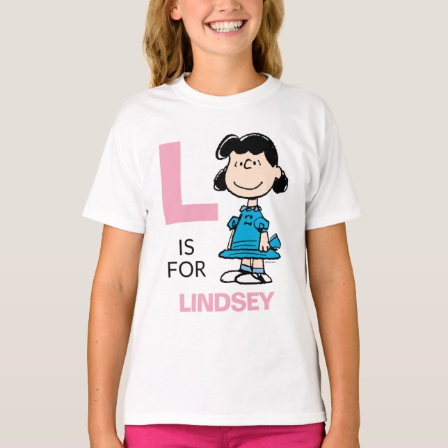 Camiseta PEANUTS | Lucy Personalizada (Frente)