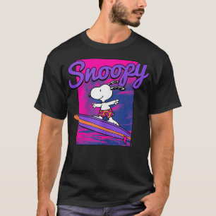 Camiseta Peanuts Neon Surfing