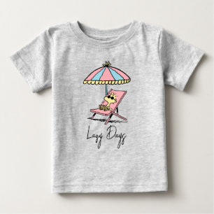 Camiseta PEANUTS   Relaxamento de Woodstock na praia