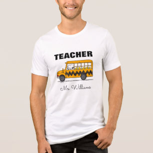 Camiseta Peanuts   Snoopy Bus Driver Teacher