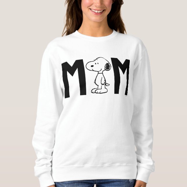 Camiseta Peanuts Snoopy Eu sou a mãe (Frente)