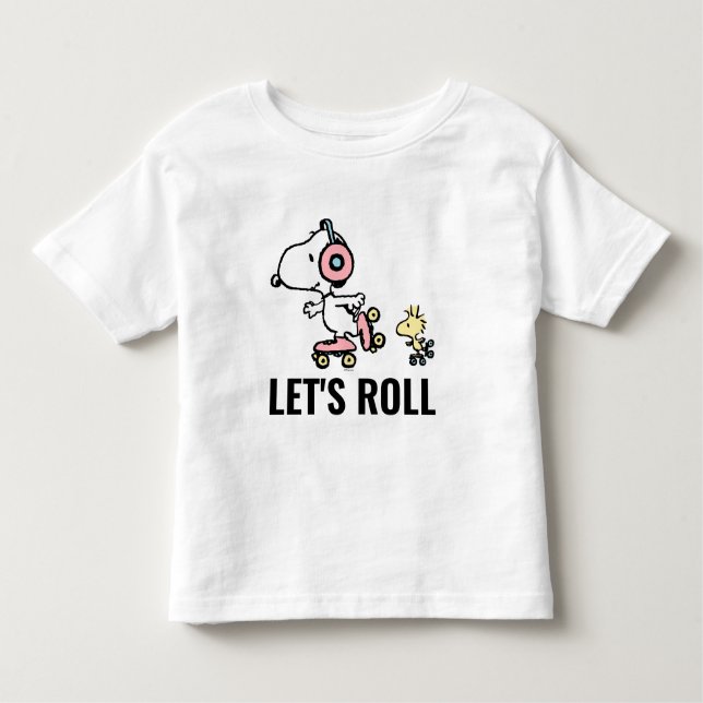 Camiseta PEANUTS | Snoopy & Woodstock | Roll de Vamos (Frente)