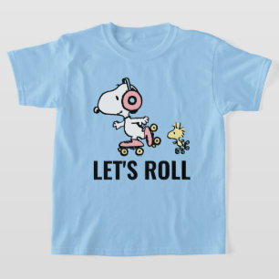 Camiseta PEANUTS   Snoopy & Woodstock   Roll de Vamos