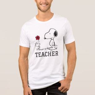 Camiseta PEANUTS Snoopy & Woodstock Teacher
