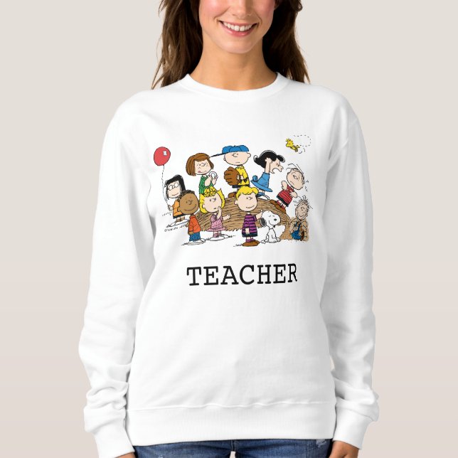 Camiseta Peanuts | The Gang Teacher (Frente)