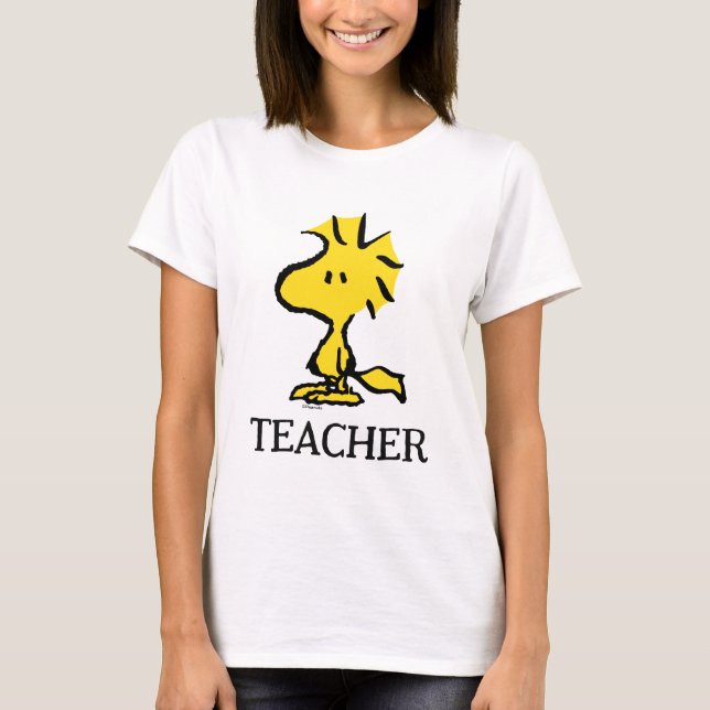 Camiseta Peanuts | Woodstock Teacher (Frente)