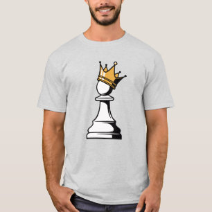 Camiseta peão com uma coroa