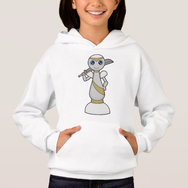 Camiseta Peão de xadrez Espada Xadrez (Frente)