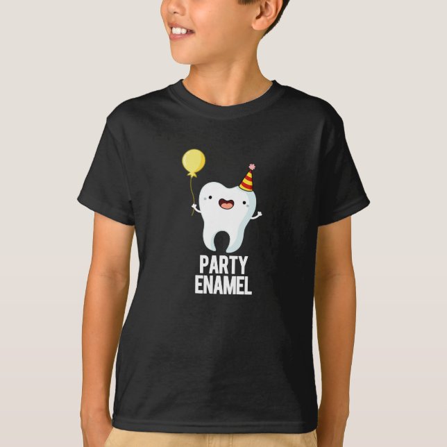 Camiseta Peão Enamel Funny Dente Escuro BG (Frente)
