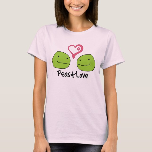 Camiseta Peas&Amor (Frente)