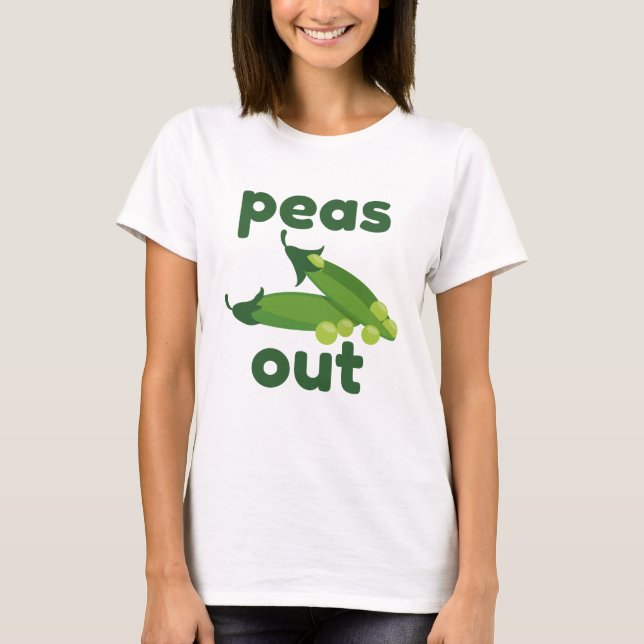 Camiseta Peas Out (Frente)
