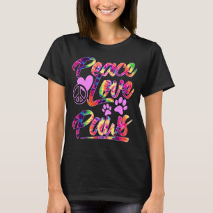 Camiseta PEAVE LOVE & PAWS Cute Puppy Dog e Kitty Cat