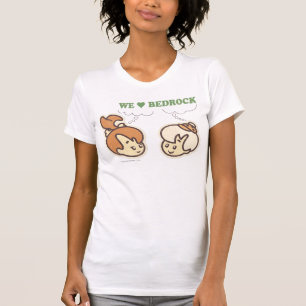 Camiseta PEBBLES™ e BAMM-BAMM™ Love Bedrock