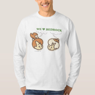 Camiseta PEBBLES™ e BAMM-BAMM™ Love Bedrock