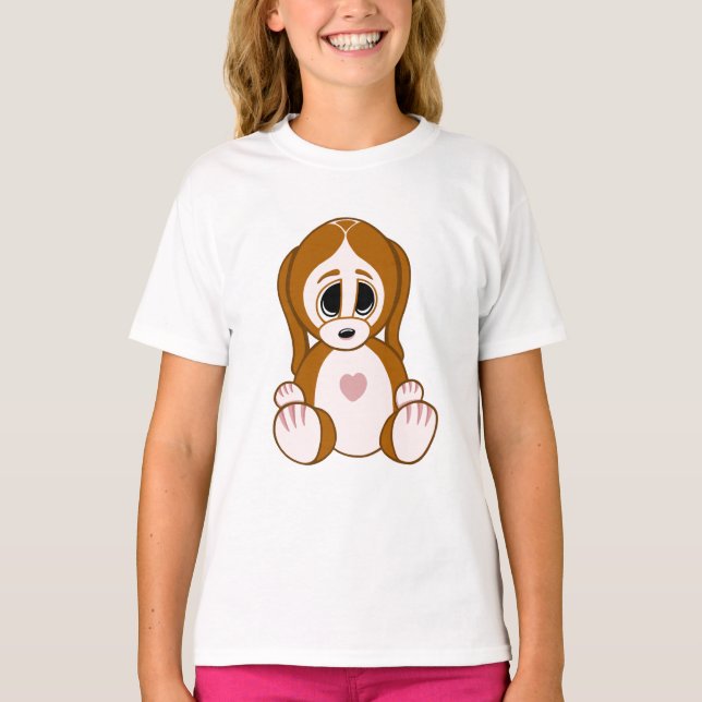 Camiseta Pebbles o Cachorrinho (Frente)