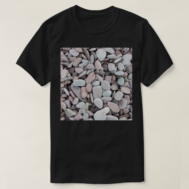 Camiseta Pebbles planos (Frente do Design)