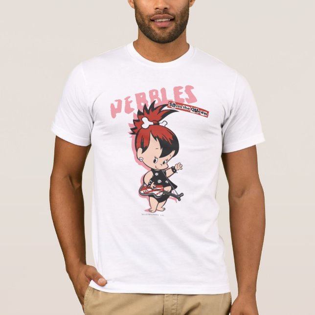 Camiseta PEBBLES™ Rock Star (Frente)