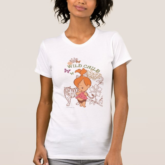 Camiseta PEBBLES™ Wild Child (Frente)