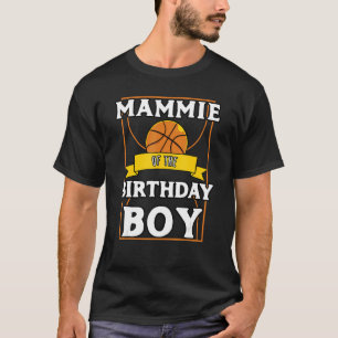Camiseta Peça De Aniversário Do Aniversário De Basquete De